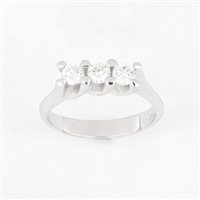 Anello Zorzan Gioielli Donna in Oro bianco Diamante 0.52 Ct ANPZ1292.052 - ANPZ1292.052